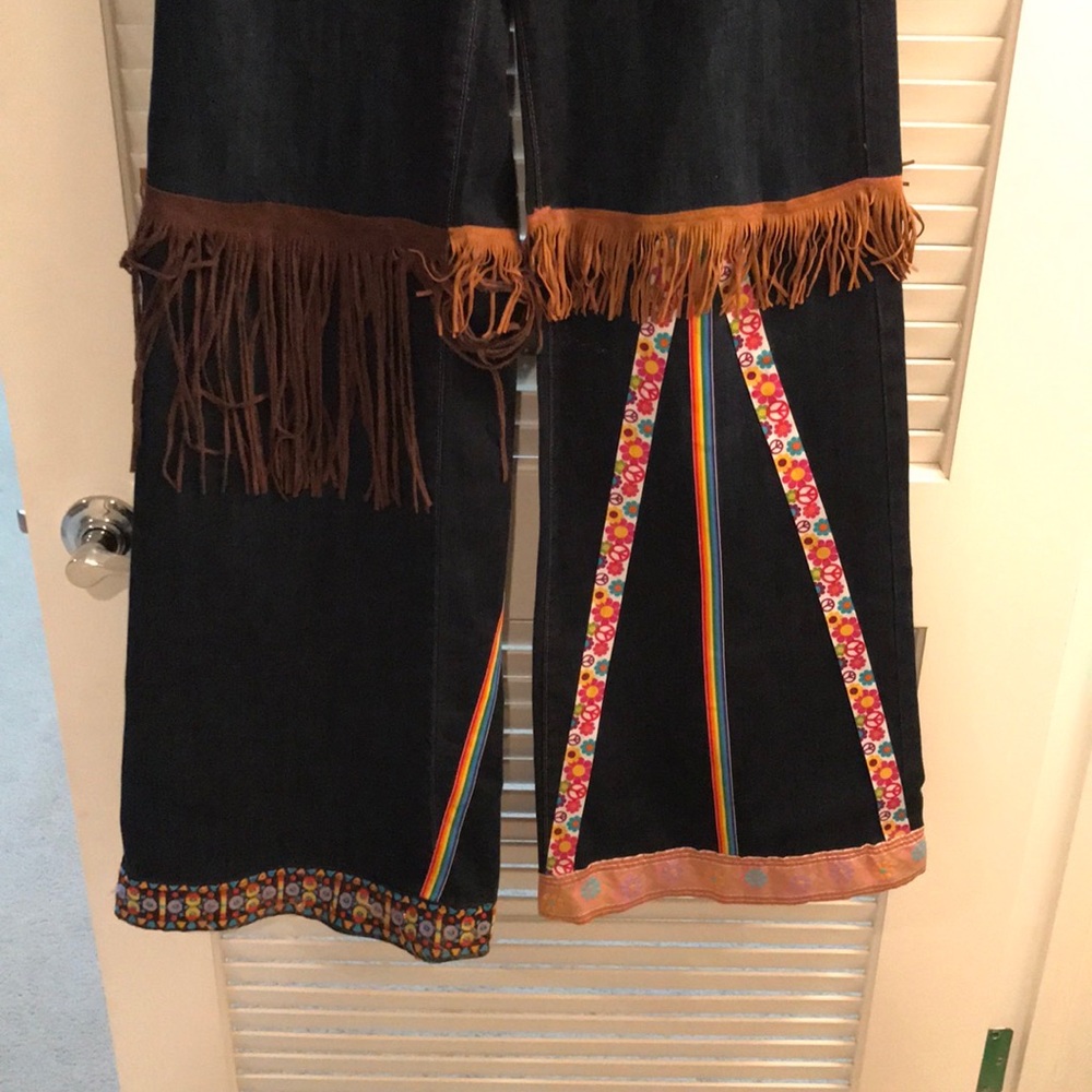 One of a kind JustBlack 26 ladies bell bottom jean